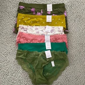 6 pairs of Auden  women’s panties